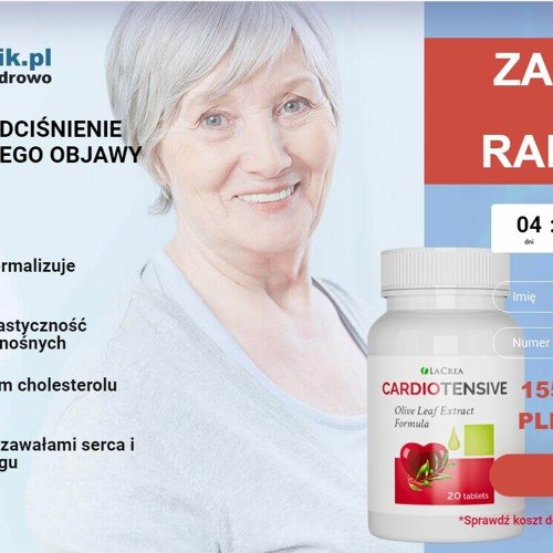 Cardiotensive cena w aptece - Usprawnij Ochronę Serca - Cardiotensive Cena w Aptece